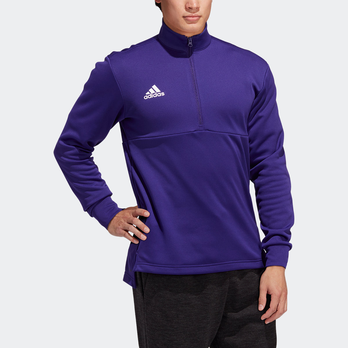 adidas Team Issue Quarter Zip - FT3322-ADIDAS by adidas | Available at Niky's Sports
