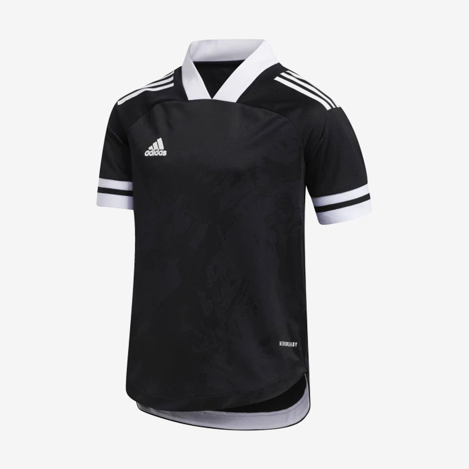 Condivo 20 Soccer Jersey Black - Youth - FT7249-ADIDAS by Adidas | Available at Niky's Sports