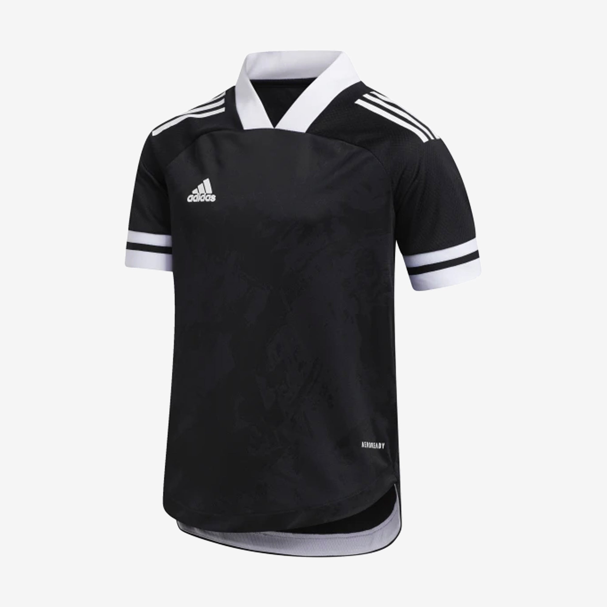 Condivo 20 Soccer Jersey Black - Youth - FT7249-ADIDAS by Adidas | Available at Niky's Sports