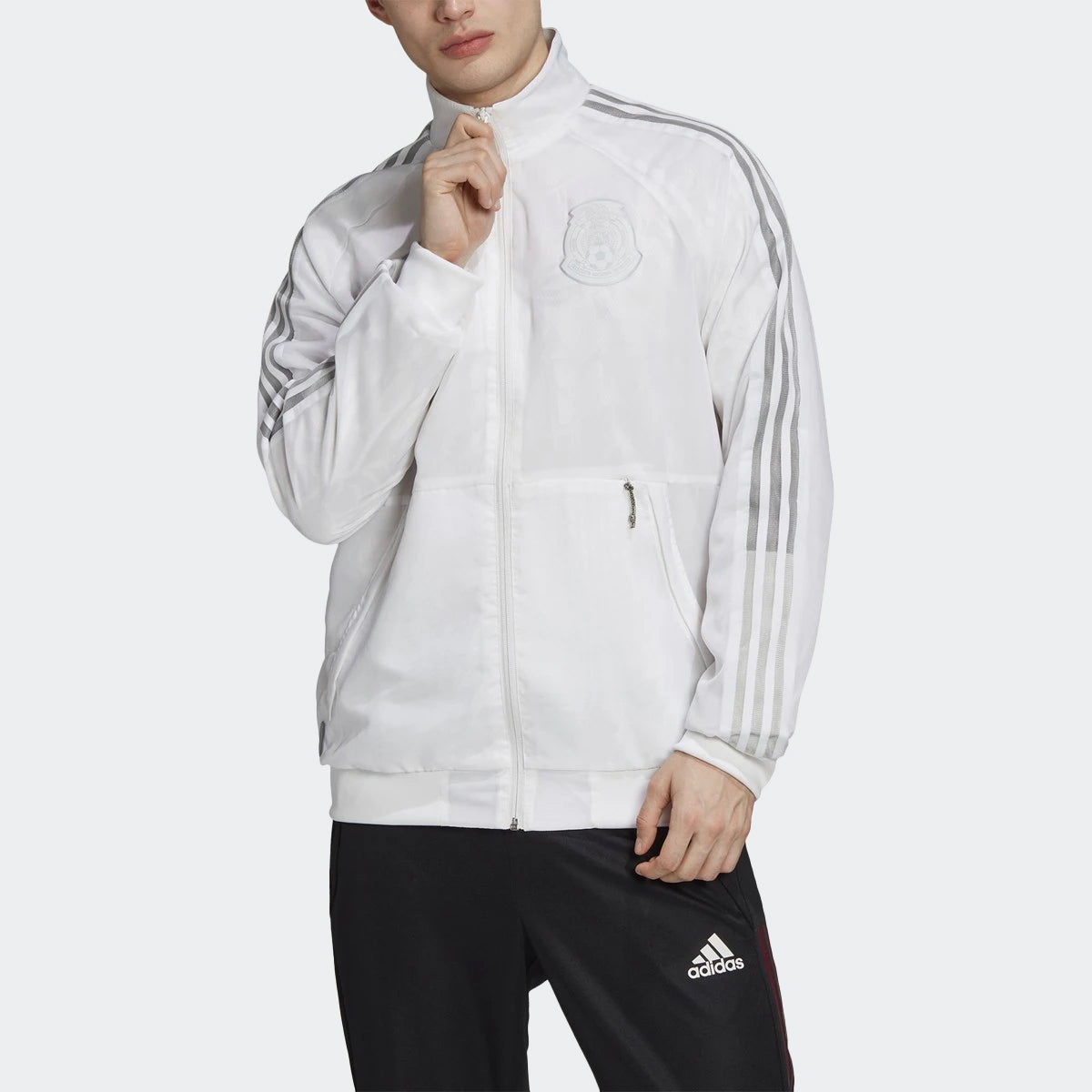 Mexico Uniforia Anthem Jacket - FT8239-ADIDAS by Adidas | Available at Niky's Sports