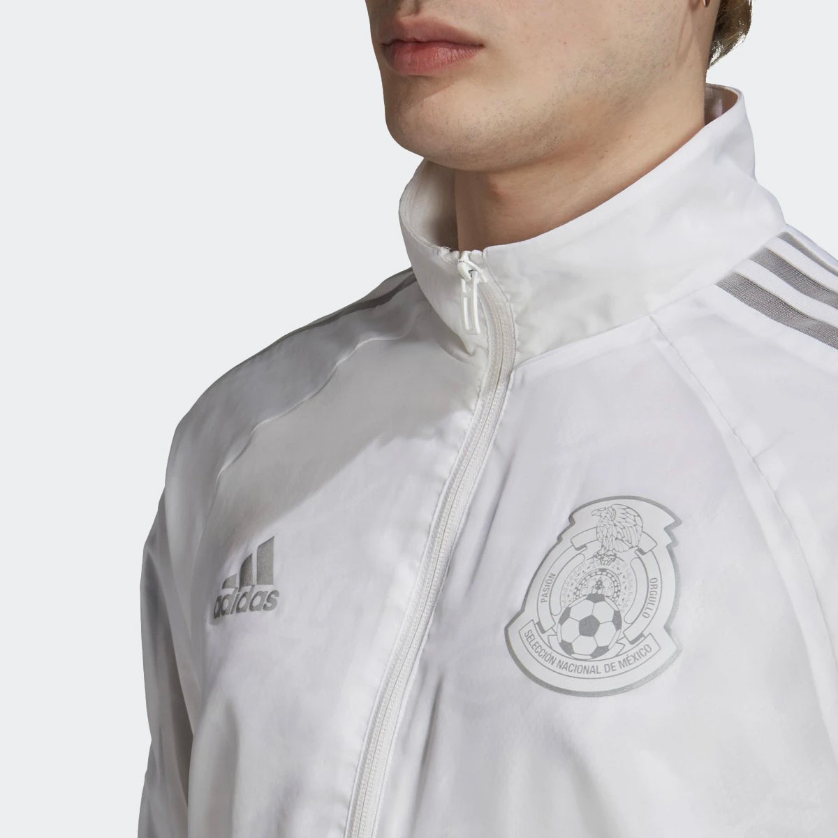 Mexico Uniforia Anthem Jacket - FT8239-ADIDAS by Adidas | Available at Niky's Sports