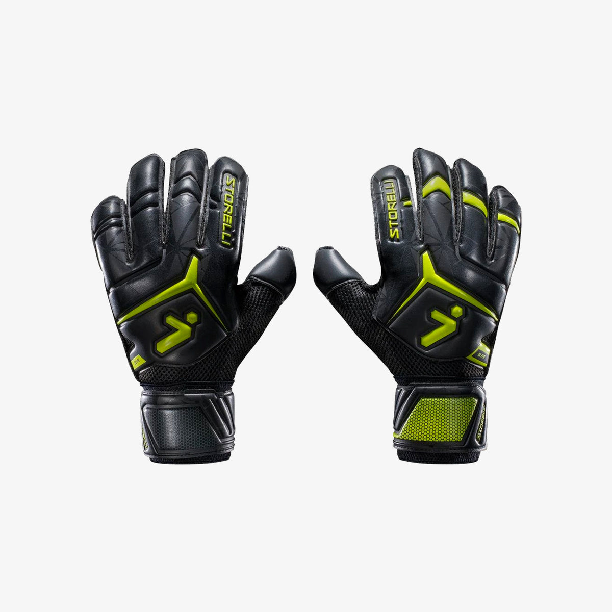 Gladiator 2.0 Pro Finger Spine Goalkeeper Gloves - Black - G2SELT-STORELLI by Storelli | Available at Niky&#39;s Sports