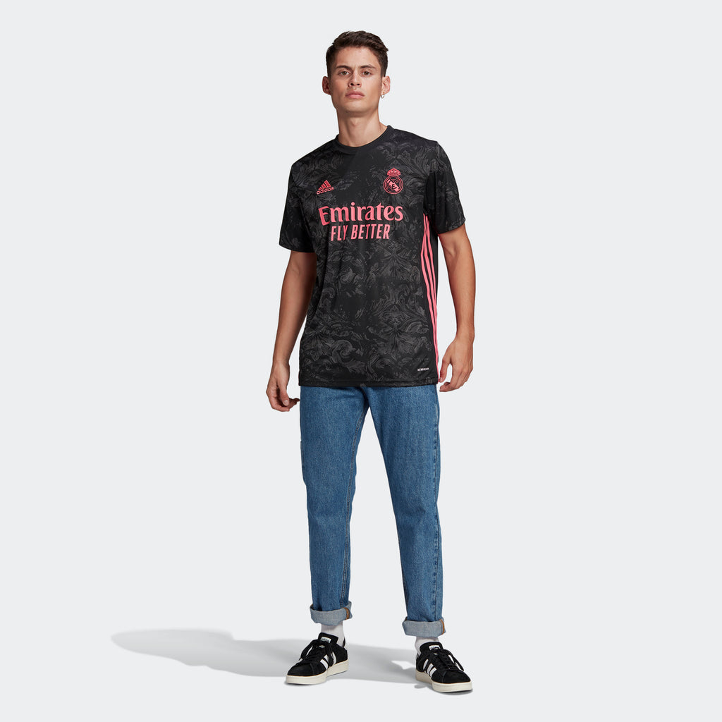 Real Madrid Third Short Sleeve Jersey 20/21 Men's - GE0933-ADIDAS by Adidas | Available at Niky's Sports