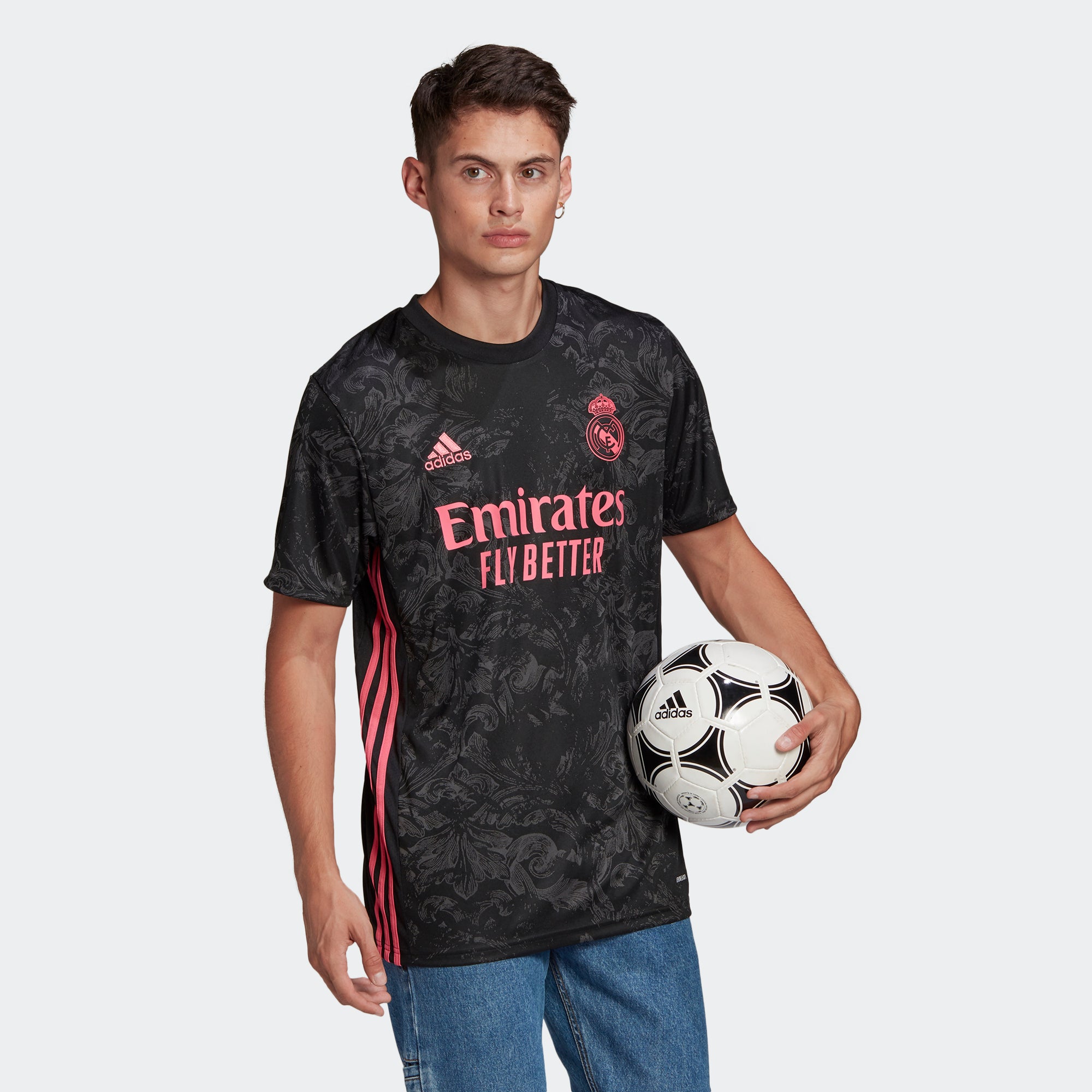 Real Madrid Third Short Sleeve Jersey 20/21 Men's - GE0933-ADIDAS by Adidas | Available at Niky's Sports