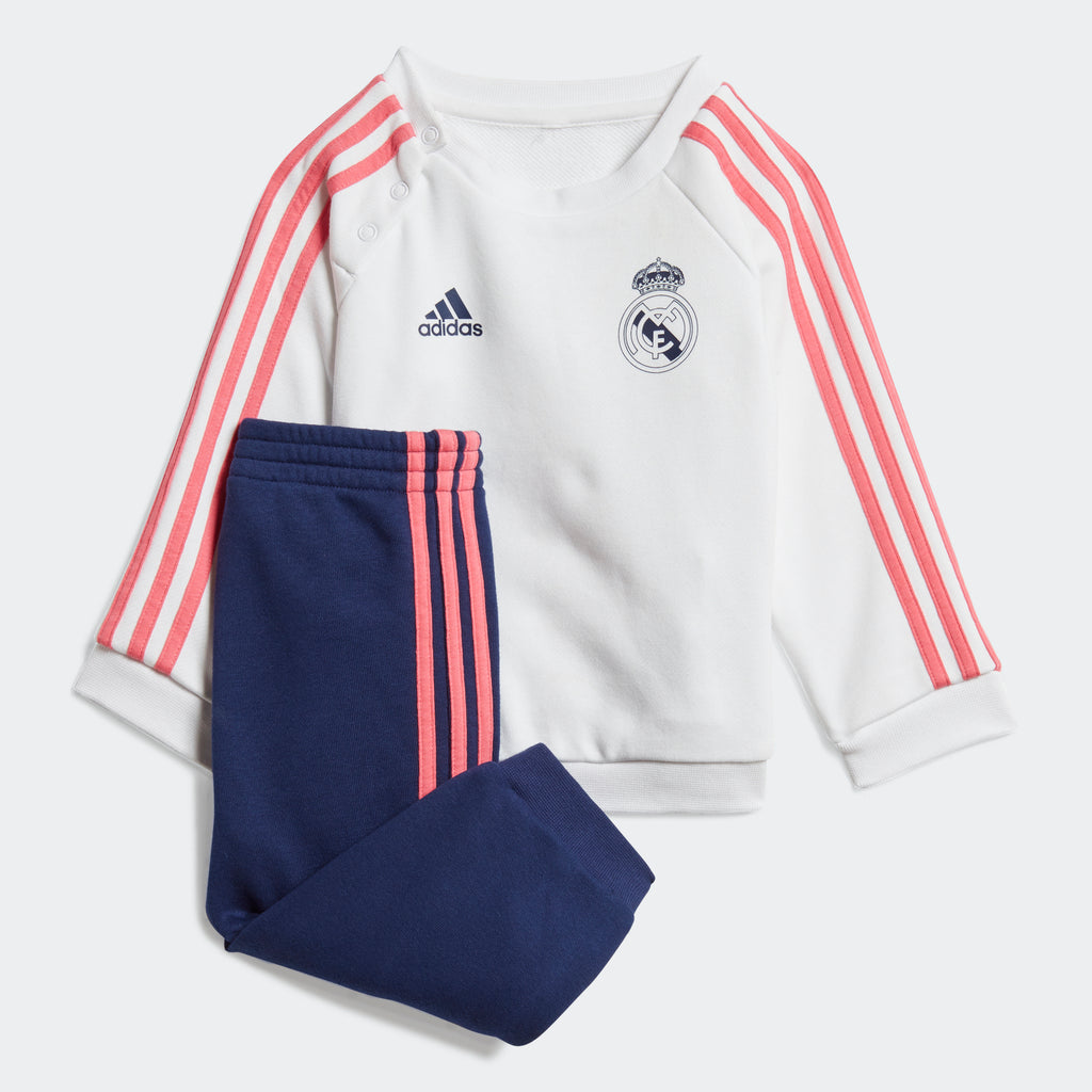 Real Madrid 3-Stripe Baby Jogger Youth - GH9990-ADIDAS by Adidas | Available at Niky's Sports