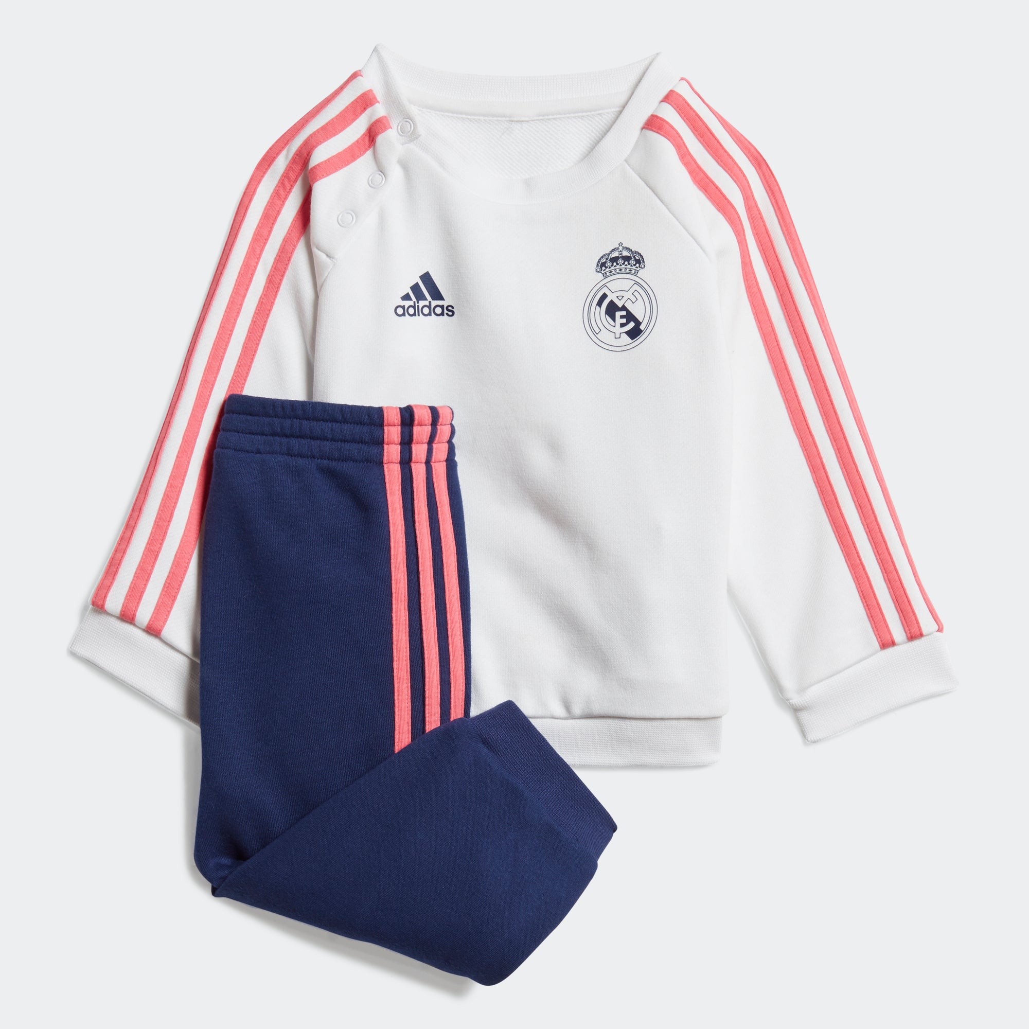 Real Madrid 3-Stripe Baby Jogger Youth - GH9990-ADIDAS by Adidas | Available at Niky's Sports