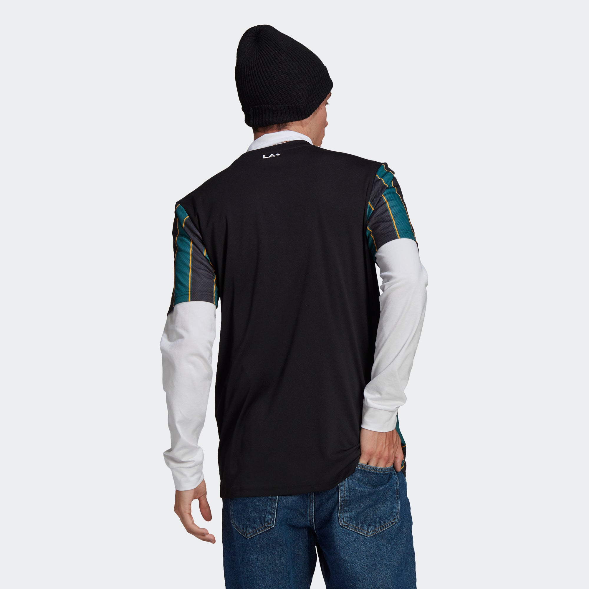 LA Galaxy Away Stadium Jersey 2021/22 Men's - GI6426-ADIDAS by Adidas | Available at Niky's Sports