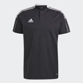 Tiro21 Polo - Black - GM7367-ADIDAS by Adidas | Available at Niky's Sports