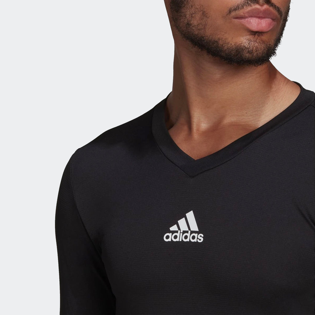 adidas Men's Team Base Long Sleeve Compression Top - GN5677-ADIDAS by Adidas | Available at Niky's Sports