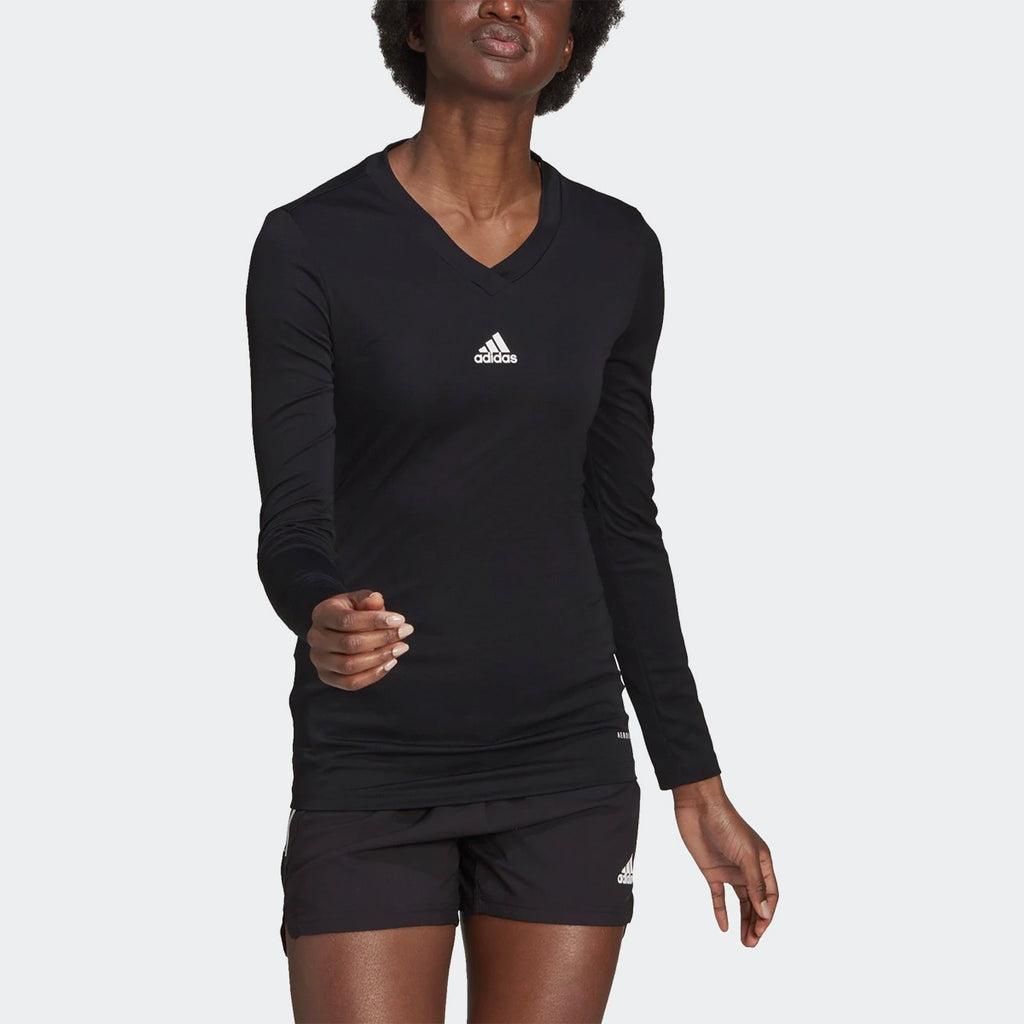 Team Base Long Sleeve Women's Top - GN5718-ADIDAS by Adidas | Available at Niky's Sports