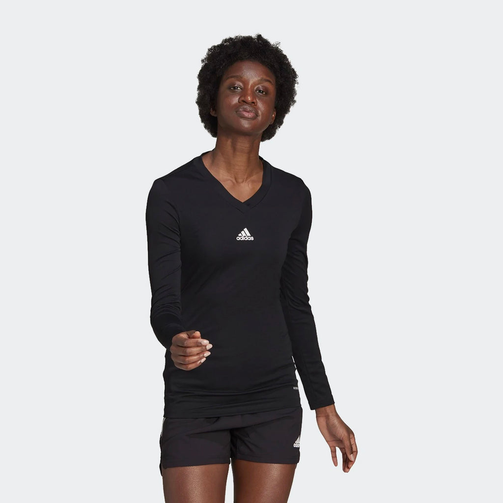 Team Base Long Sleeve Women's Top - GN5718-ADIDAS by Adidas | Available at Niky's Sports