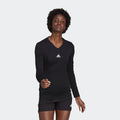 Team Base Long Sleeve Women's Top - GN5718-ADIDAS by Adidas | Available at Niky's Sports