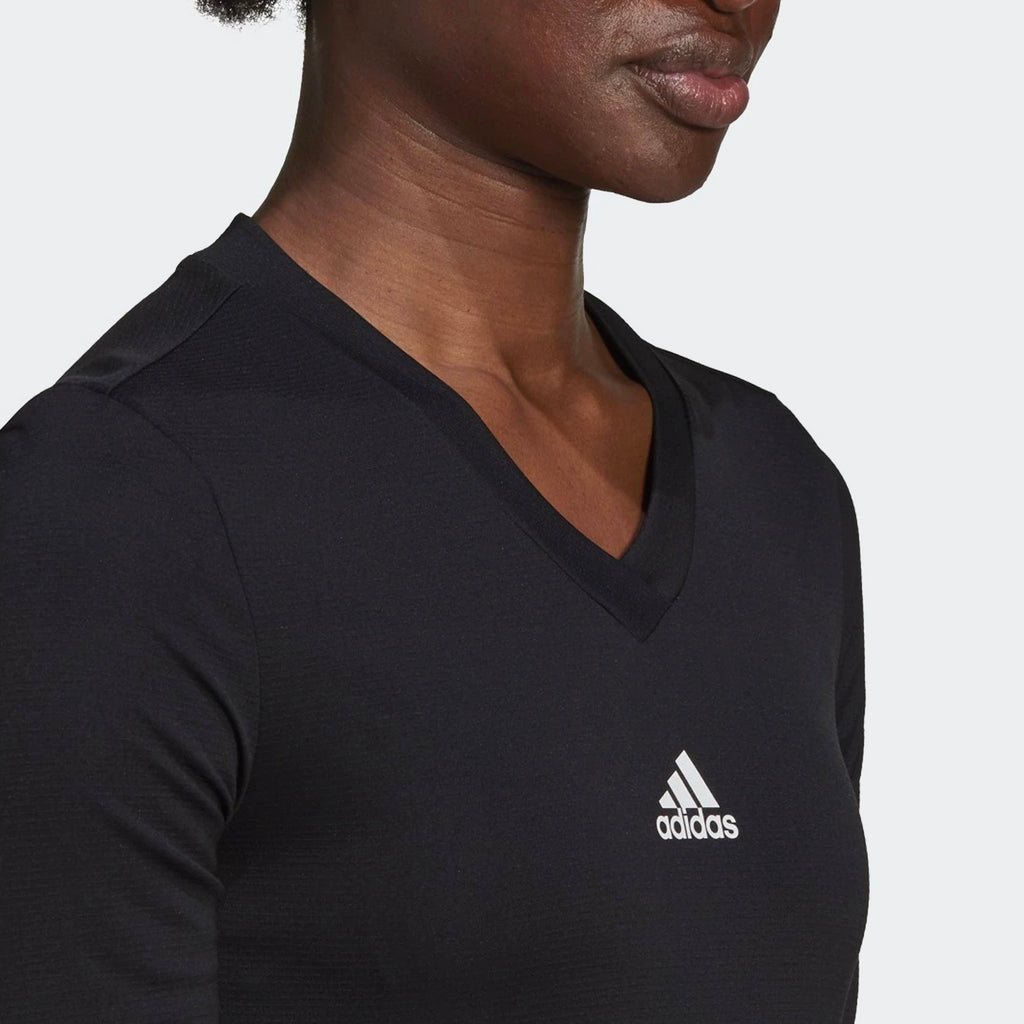 Team Base Long Sleeve Women's Top - GN5718-ADIDAS by Adidas | Available at Niky's Sports