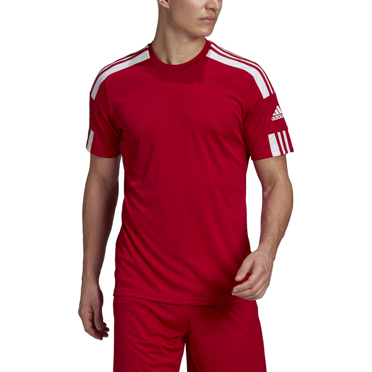 SQUADRA 21 SOCCER JERSEY SHORT SLEEVE - GN5722-ADIDAS by adidas | Available at Niky's Sports