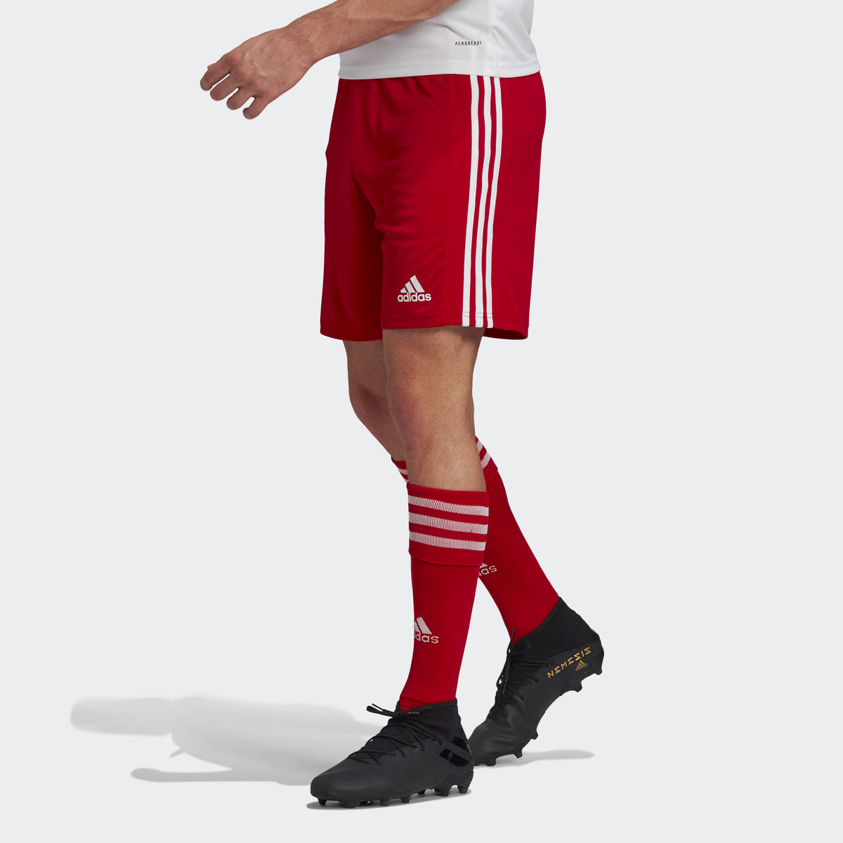 Squadra 21 Shorts - Team Power Red/White - GN5771-ADIDAS by Adidas | Available at Niky's Sports