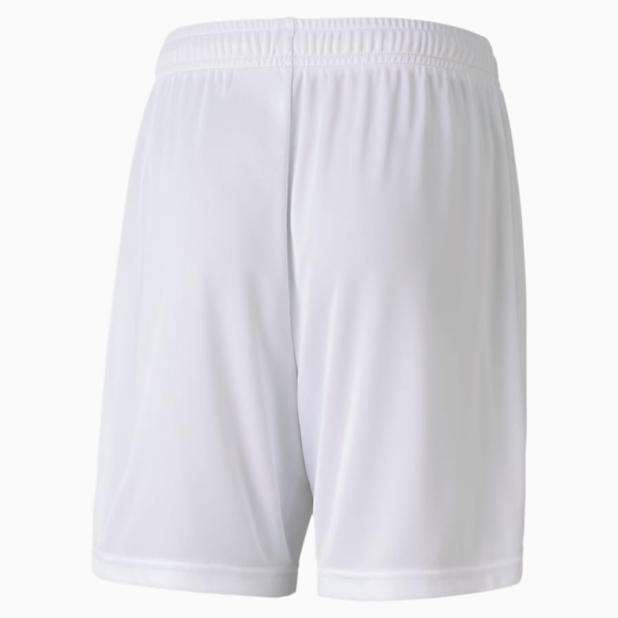 Puma GOAL Kids' Knit Soccer Shorts - White - 704263-02-PUMA by Puma | Available at Niky's Sports