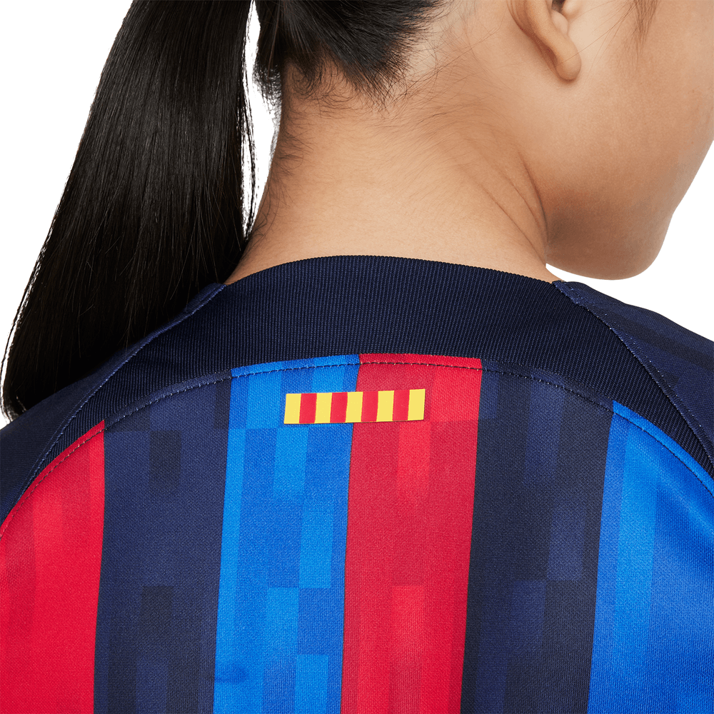 Nike FC Barcelona 2022/23 Stadium Home Soccer Jersey Youth
