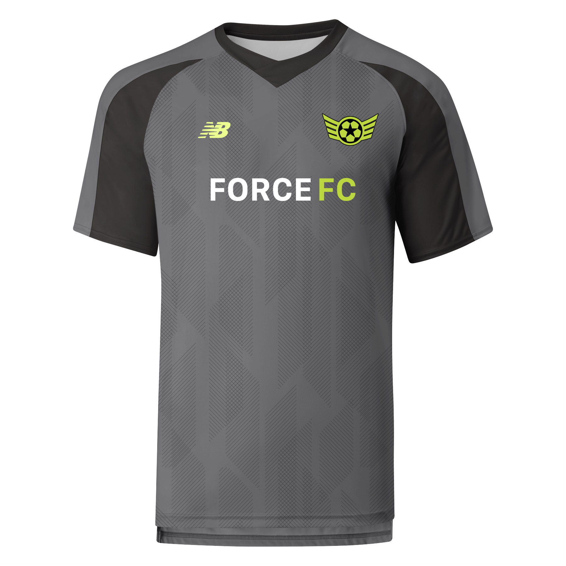 SD FORCE GREY JERSEY - MENS/WOMENS/YOUTH