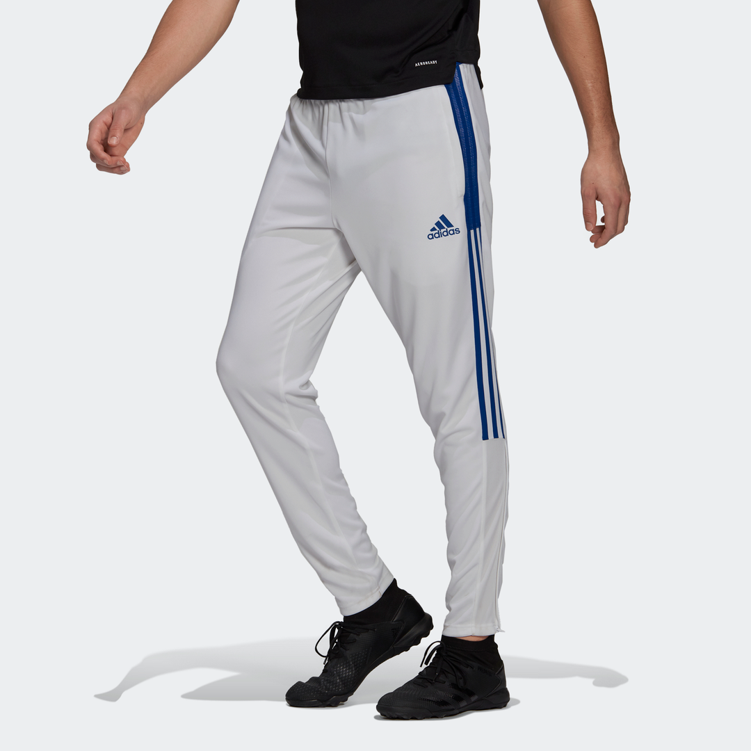 Men's Tiro 21 Track Pant White Blue