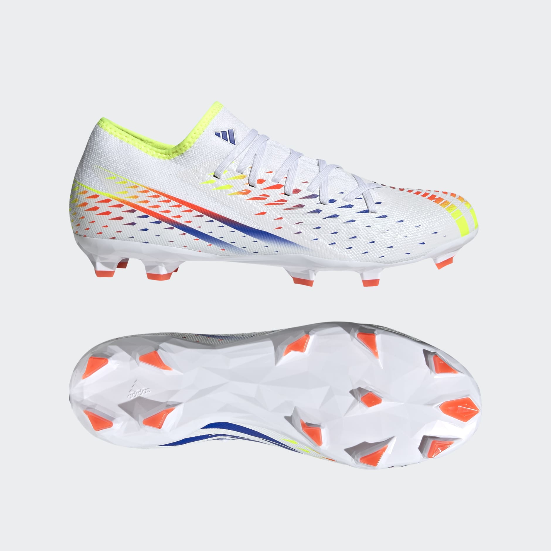 adidas PREDATOR EDGE.3 LOW FIRM GROUND SOCCER CLEATS - GW0995-ADIDAS by adidas | Available at Niky's Sports