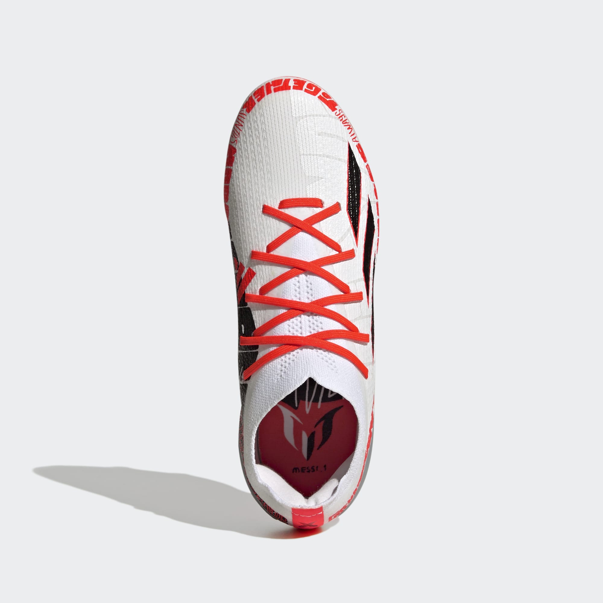 adidas Youth X Speedportal Messi.1 Firm Ground - GW8389-ADIDAS by adidas | Available at Niky's Sports