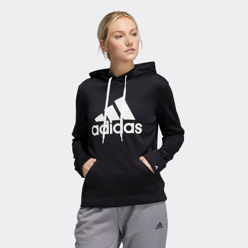 GAME AND GO BIG LOGO HOODIE WOMEN'S - GQ3710-ADIDAS by Adidas | Available at Niky's Sports