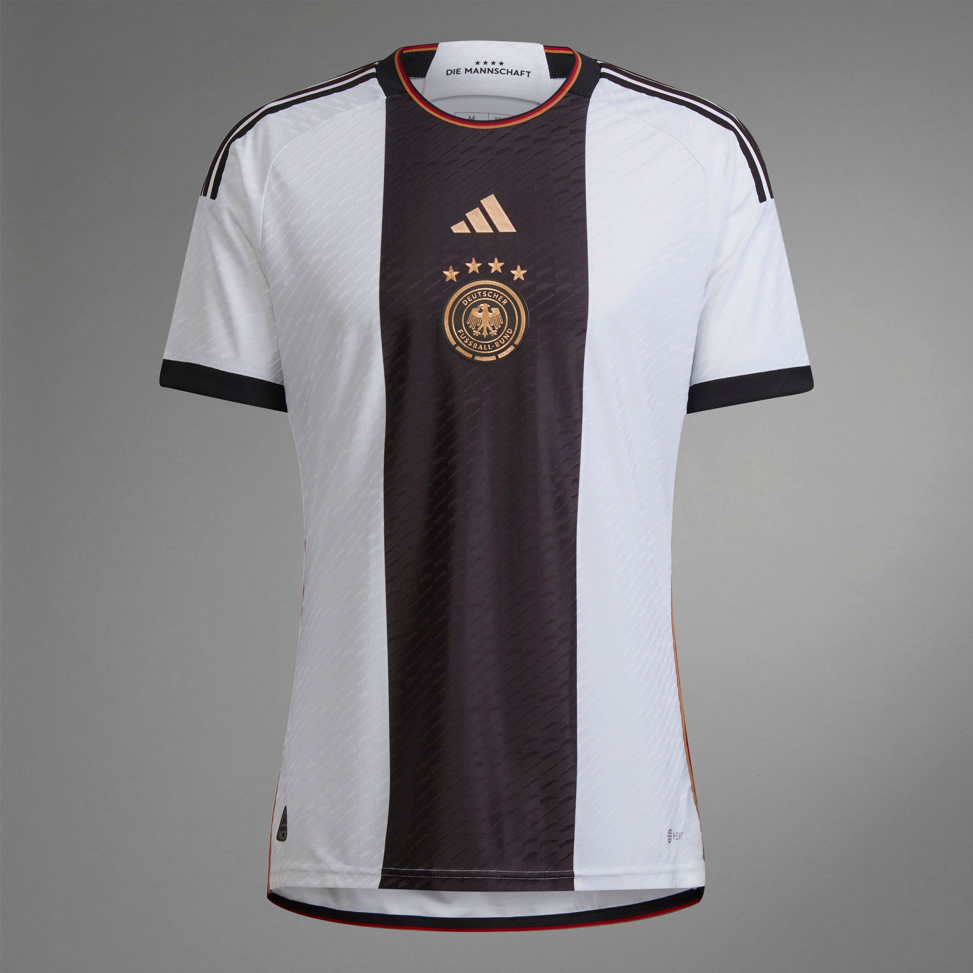 adidas Germany Home Authentic Jersey 2022 World Cup Men's - HF1693-ADIDAS by adidas | Available at Niky's Sports