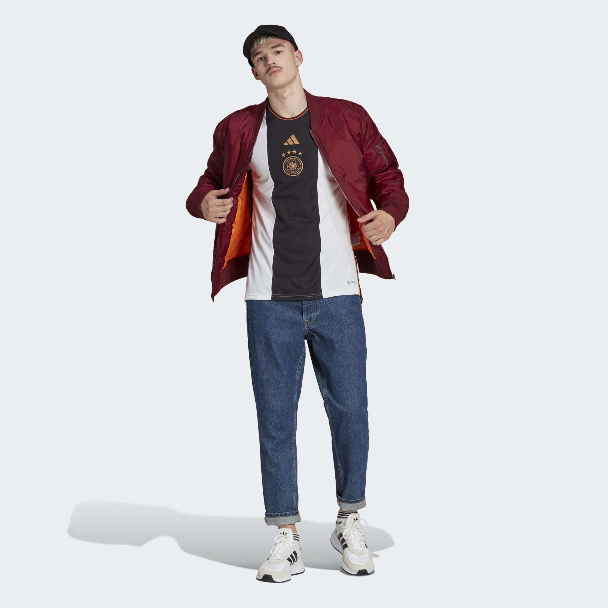 adidas Germany Home Jersey 2022 World Cup Men's