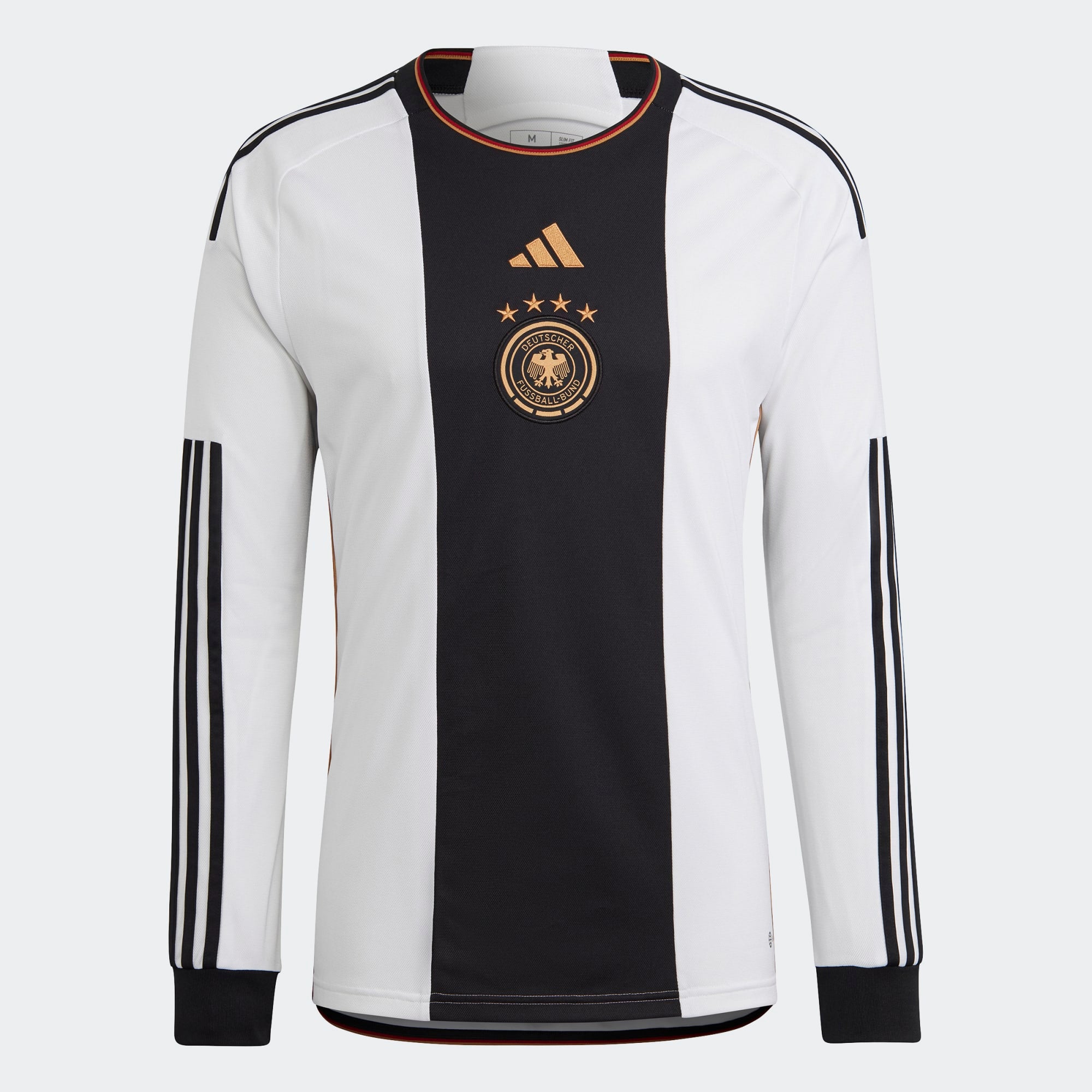 GERMANY 22 MEN'S LONG SLEEVE HOME JERSEY - HF1475-ADIDAS by adidas | Available at Niky's Sports