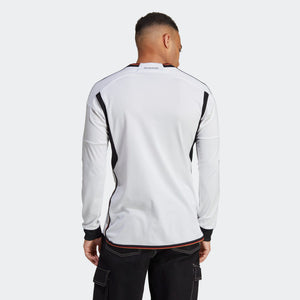 Adidas white 2024 long sleeve