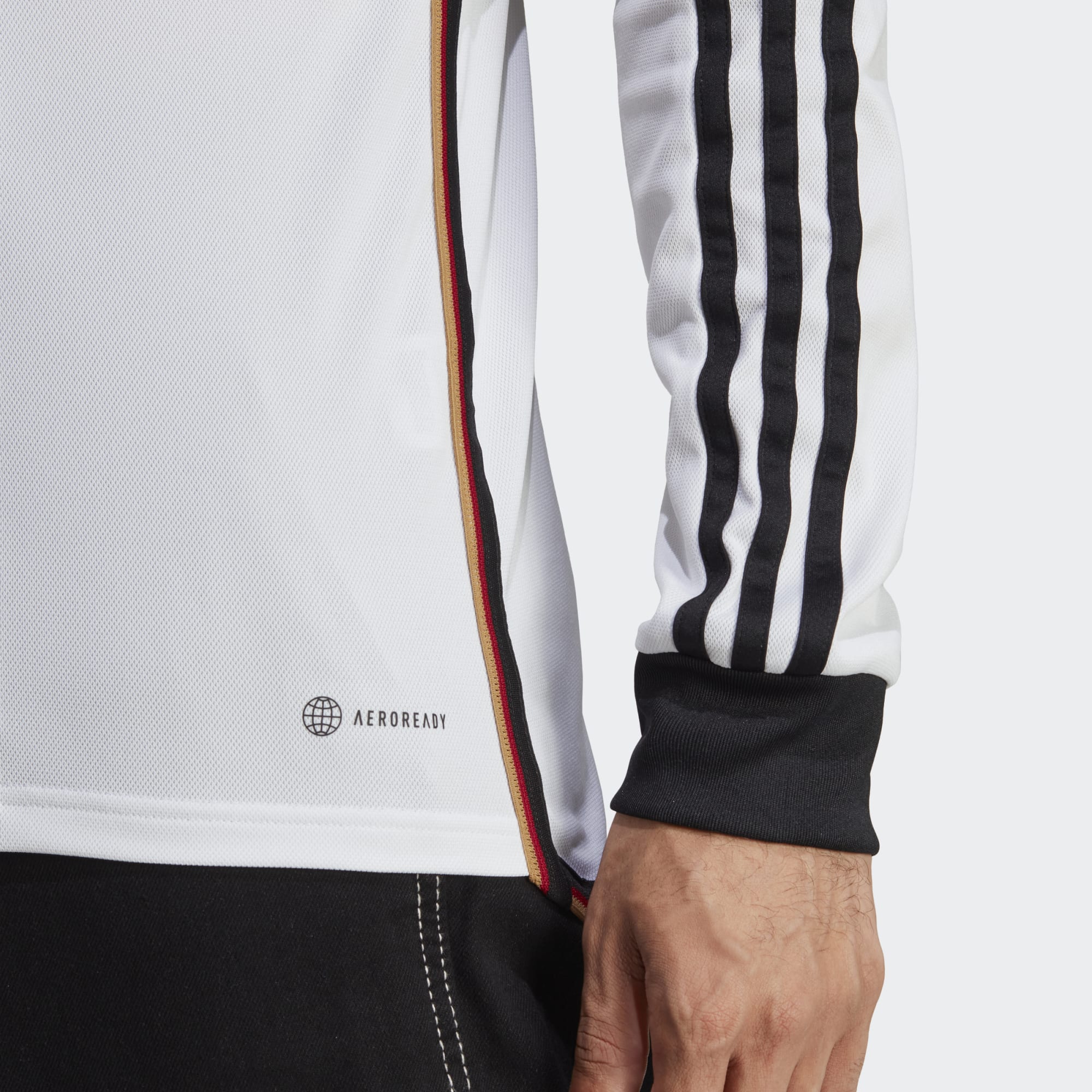 GERMANY 22 MEN'S LONG SLEEVE HOME JERSEY - HF1475-ADIDAS by adidas | Available at Niky's Sports