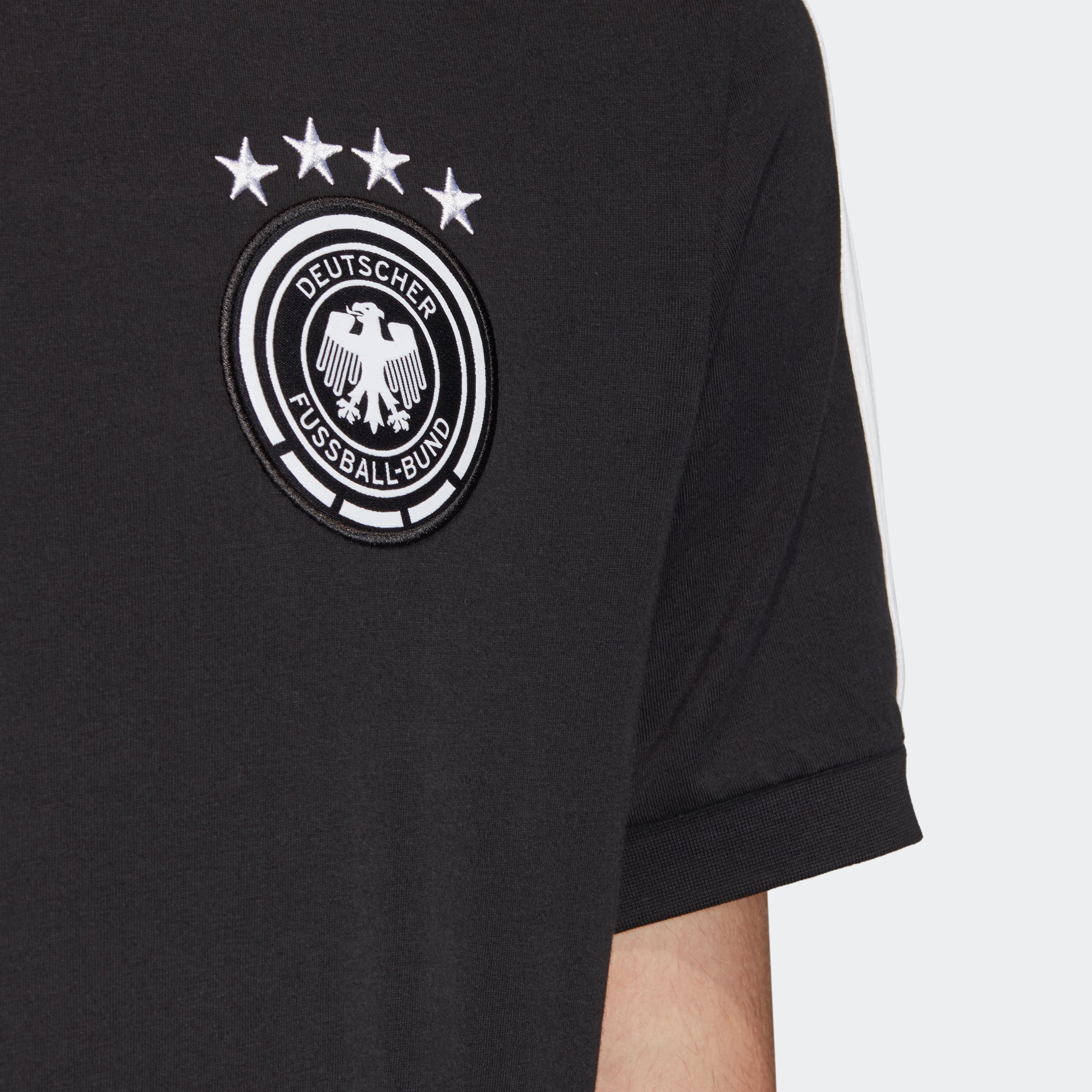 Germany 3-Stripes T-Shirt - Black