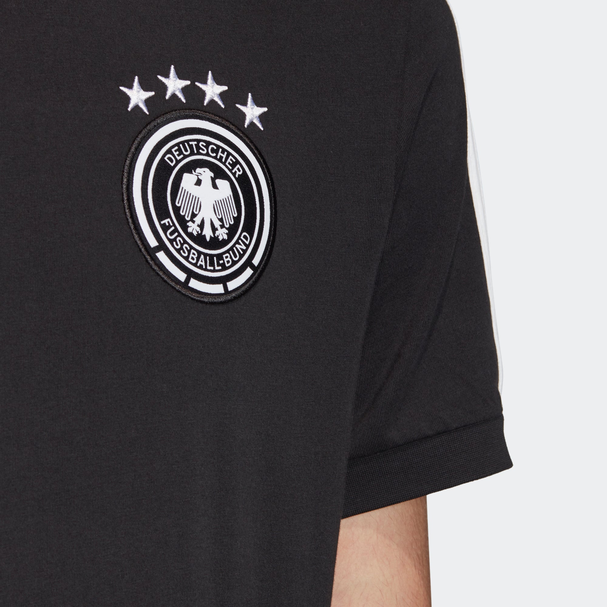 Germany 3-Stripes T-Shirt - Black