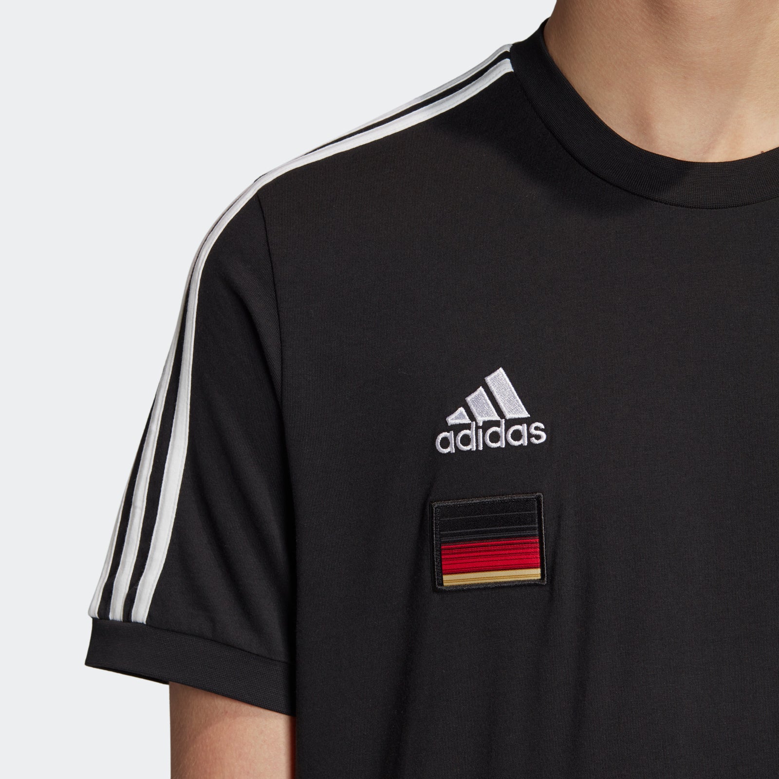 Germany 3-Stripes T-Shirt - Black