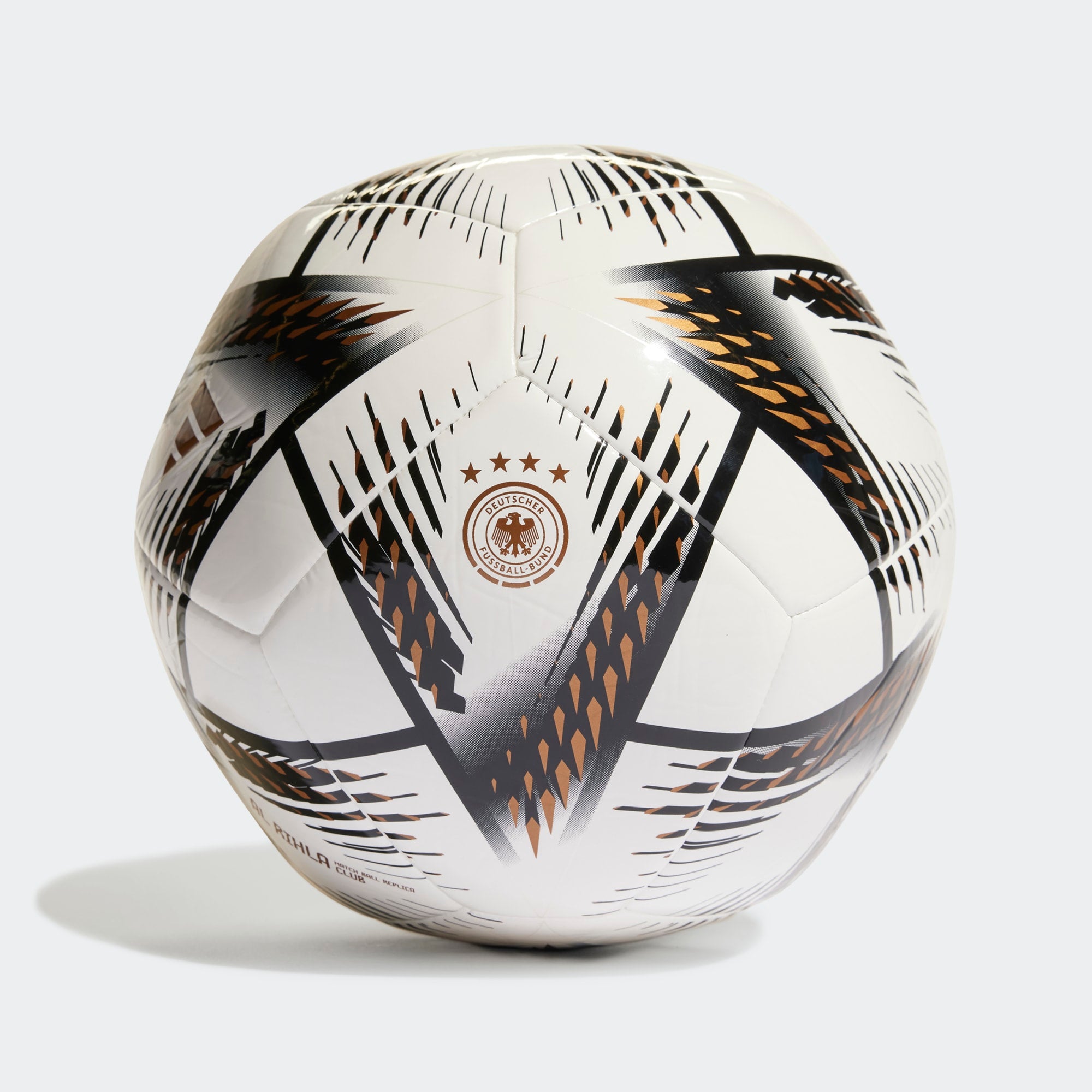 ADIDAS GERMANY AL RIHLA CLUB SOCCER BALL - HM8149-ADIDAS by adidas | Available at Niky's Sports