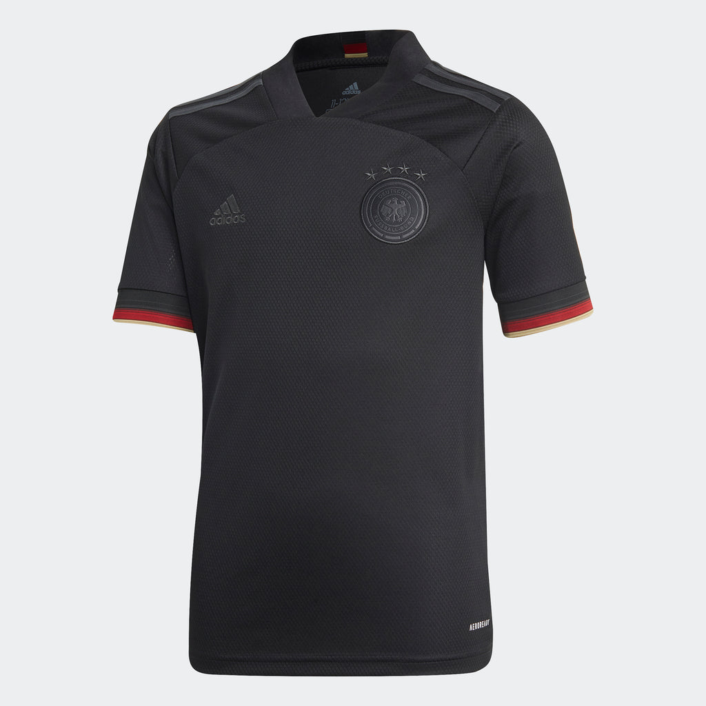 Germany Youth Away Jersey - Black - EH6114-ADIDAS by Adidas | Available at Niky's Sports