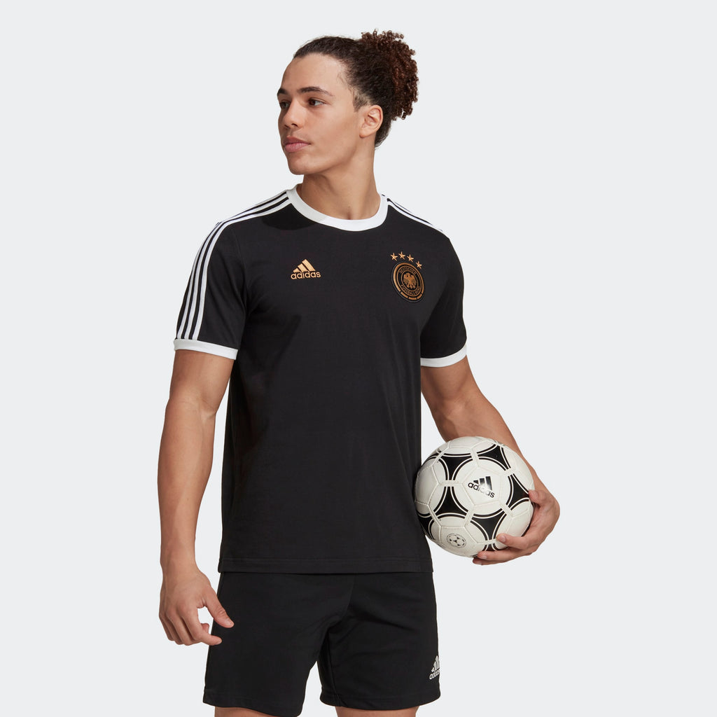 adidas GERMANY DNA 3-STRIPES TEE - HF4065-ADIDAS by adidas | Available at Niky's Sports