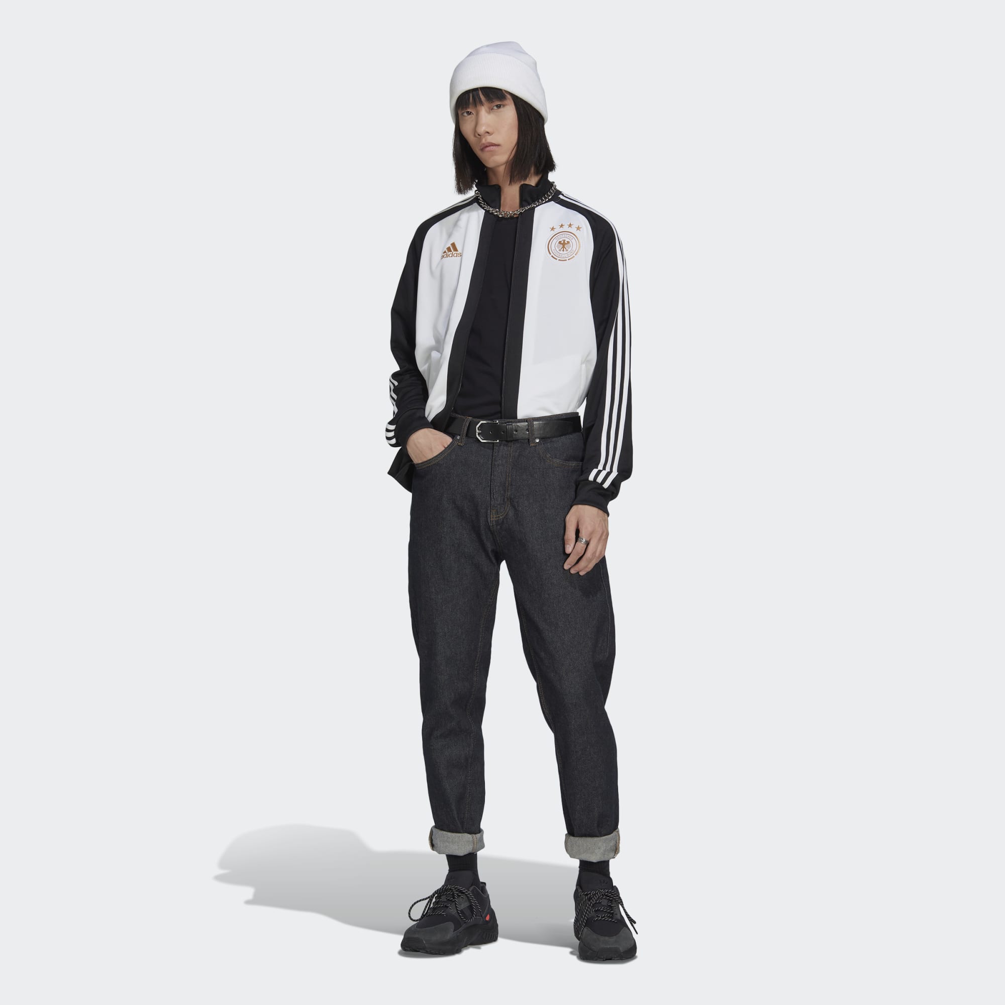 adidas GERMANY DNA TRACK TOP Men's - HC1273-ADIDAS by adidas | Available at Niky's Sports