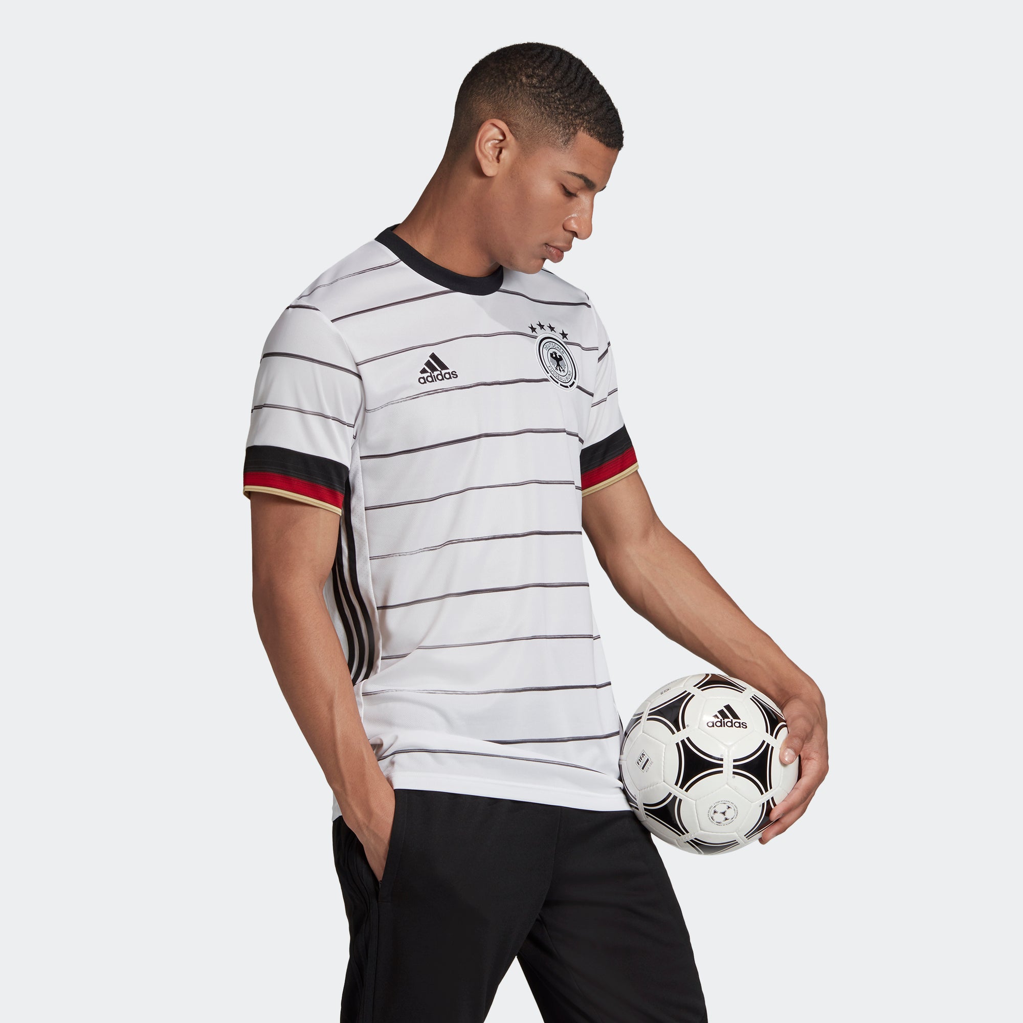 Germany Home Jersey - White/Black