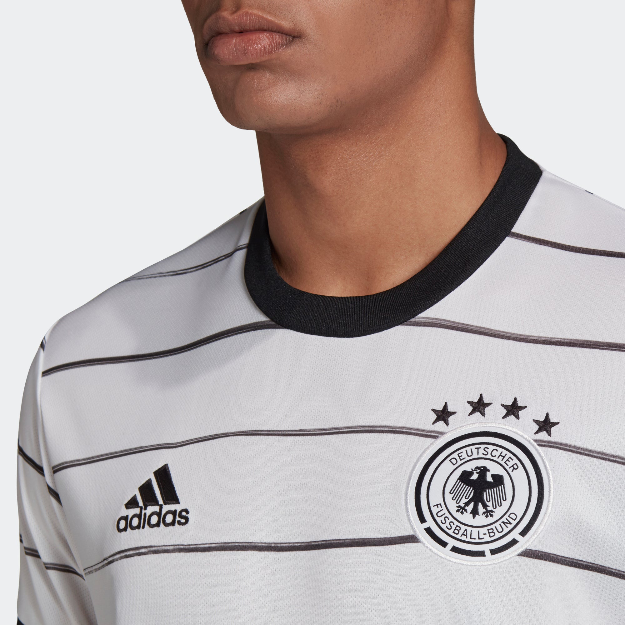 Germany Home Jersey - White/Black