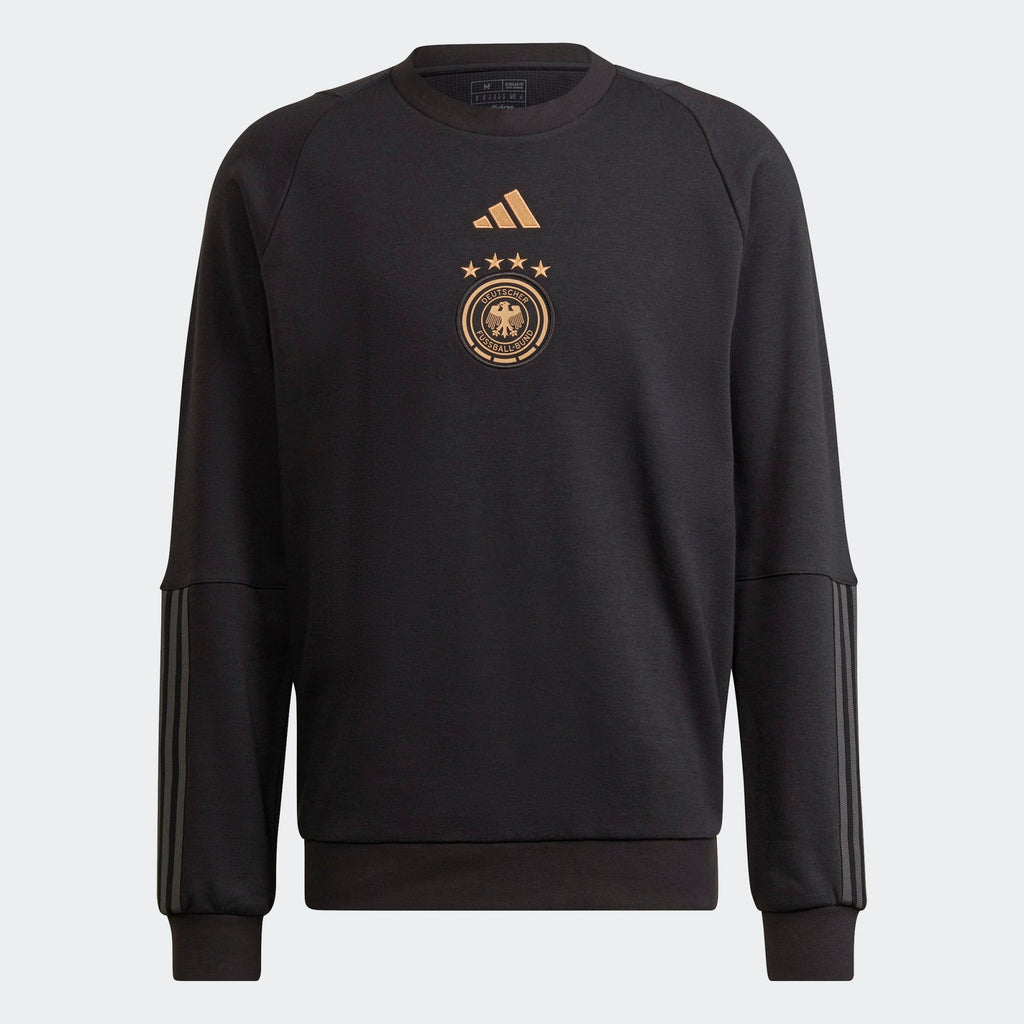 adidas GERMANY MEN'S TIRO 23 COTTON CREW SWEATSHIRT - HF3981-ADIDAS by adidas | Available at Niky's Sports