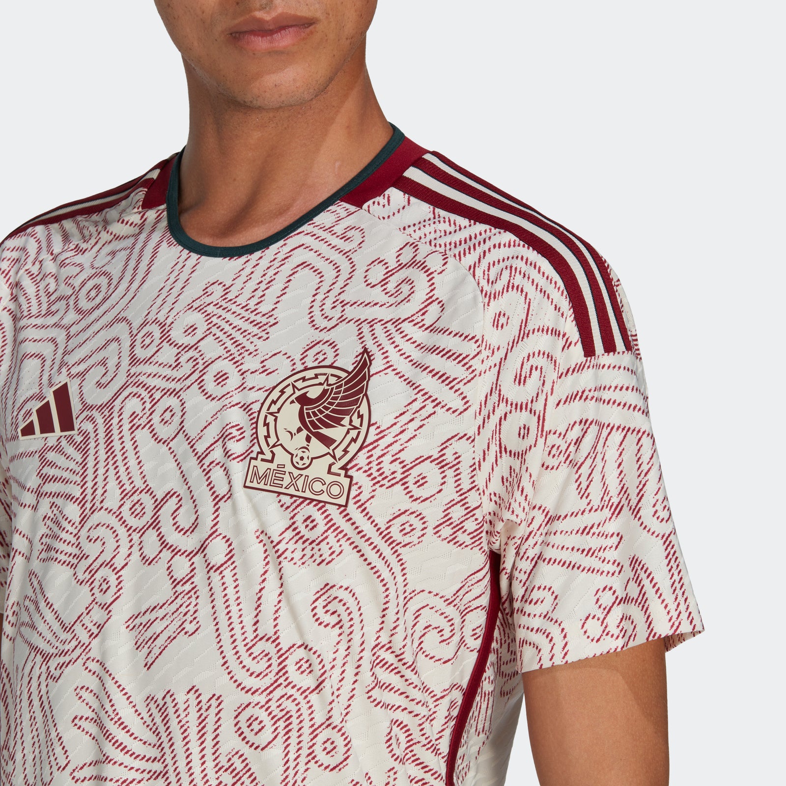 adidas Men's Mexico Away Authentic Jersey 2022 - HD9313-ADIDAS by adidas | Available at Niky's Sports