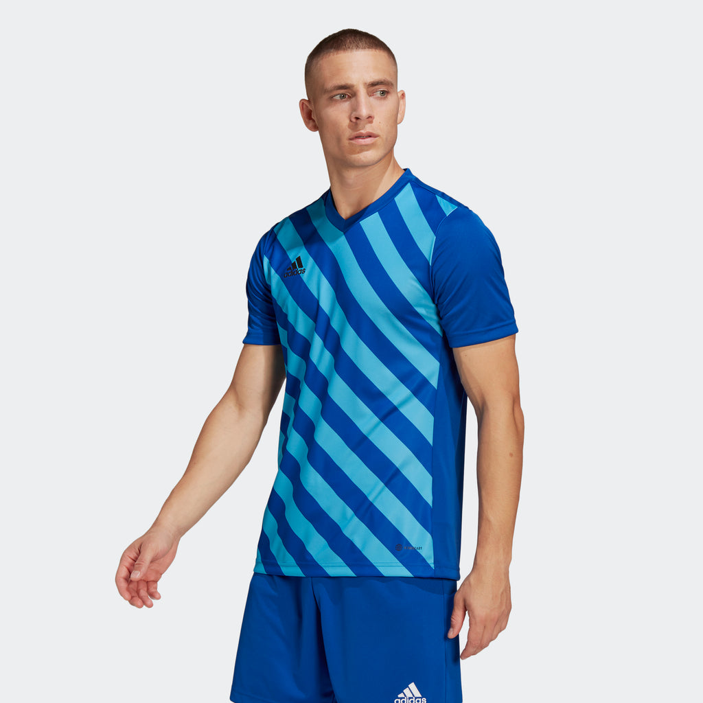 Entrada 22 Graphic Soccer Jersey - HF0116-ADIDAS by adidas | Available at Niky's Sports