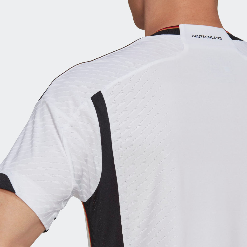 adidas Germany Home Authentic Jersey 2022 World Cup Men's - HF1693-ADIDAS by adidas | Available at Niky's Sports