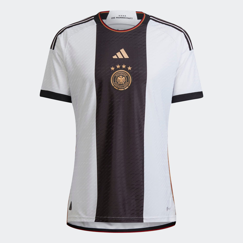 adidas Germany Home Authentic Jersey 2022 World Cup Men's - HF1693-ADIDAS by adidas | Available at Niky's Sports