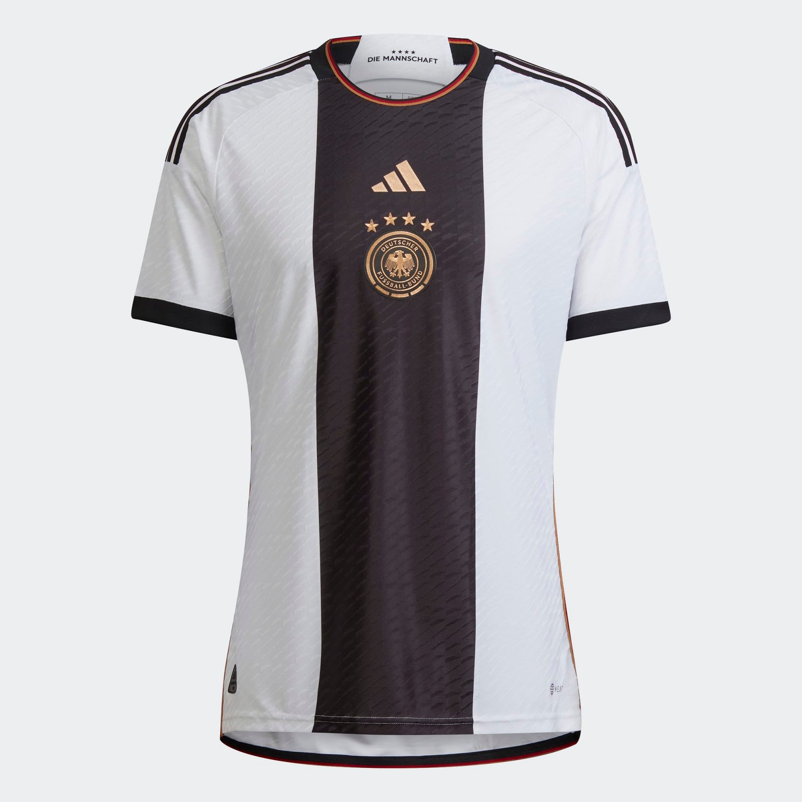 adidas Germany Home Authentic Jersey 2022 World Cup Men's - HF1693-ADIDAS by adidas | Available at Niky's Sports