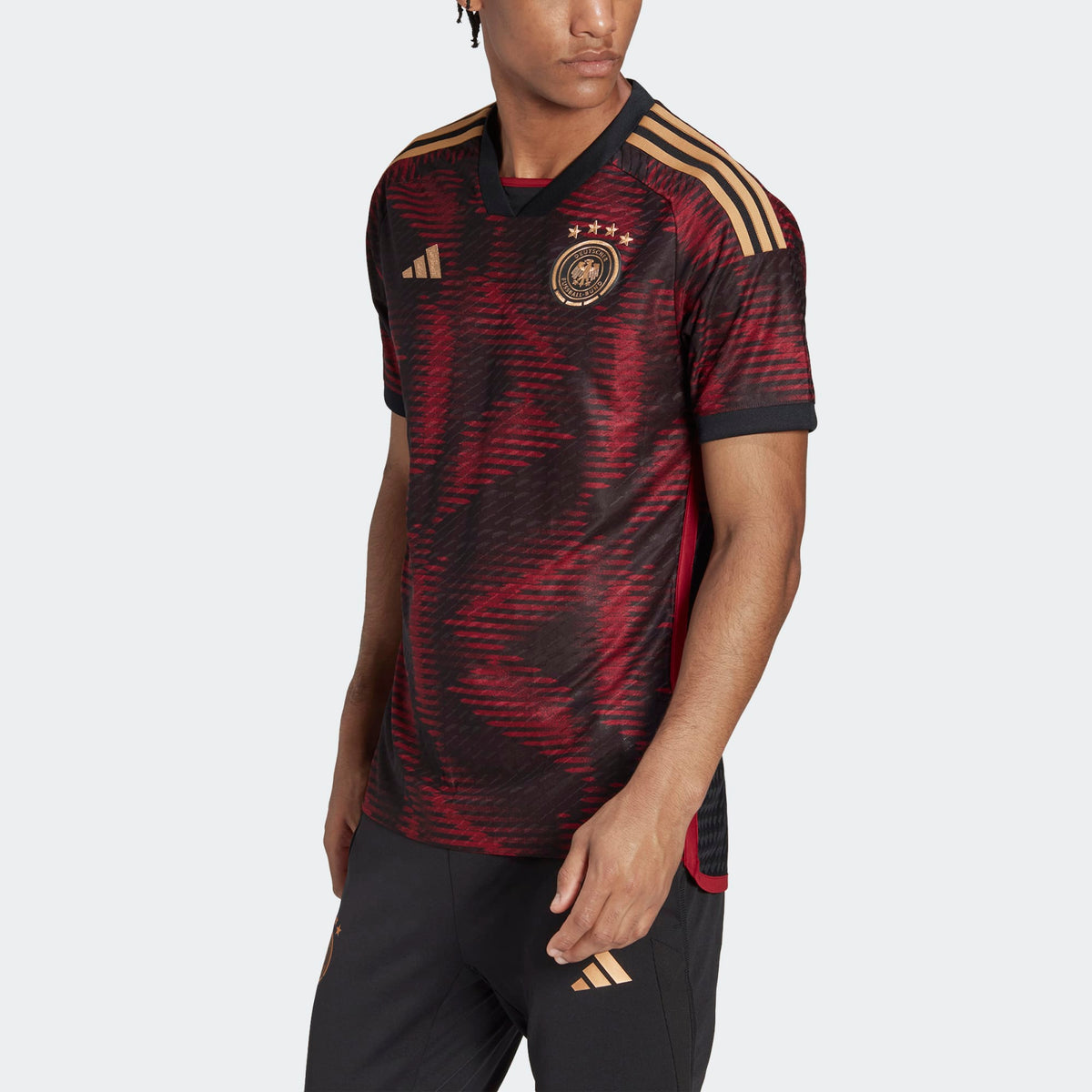 adidas GERMANY 22 AWAY AUTHENTIC MEN'S SOCCER JERSEY - HF1695-ADIDAS by adidas | Available at Niky's Sports