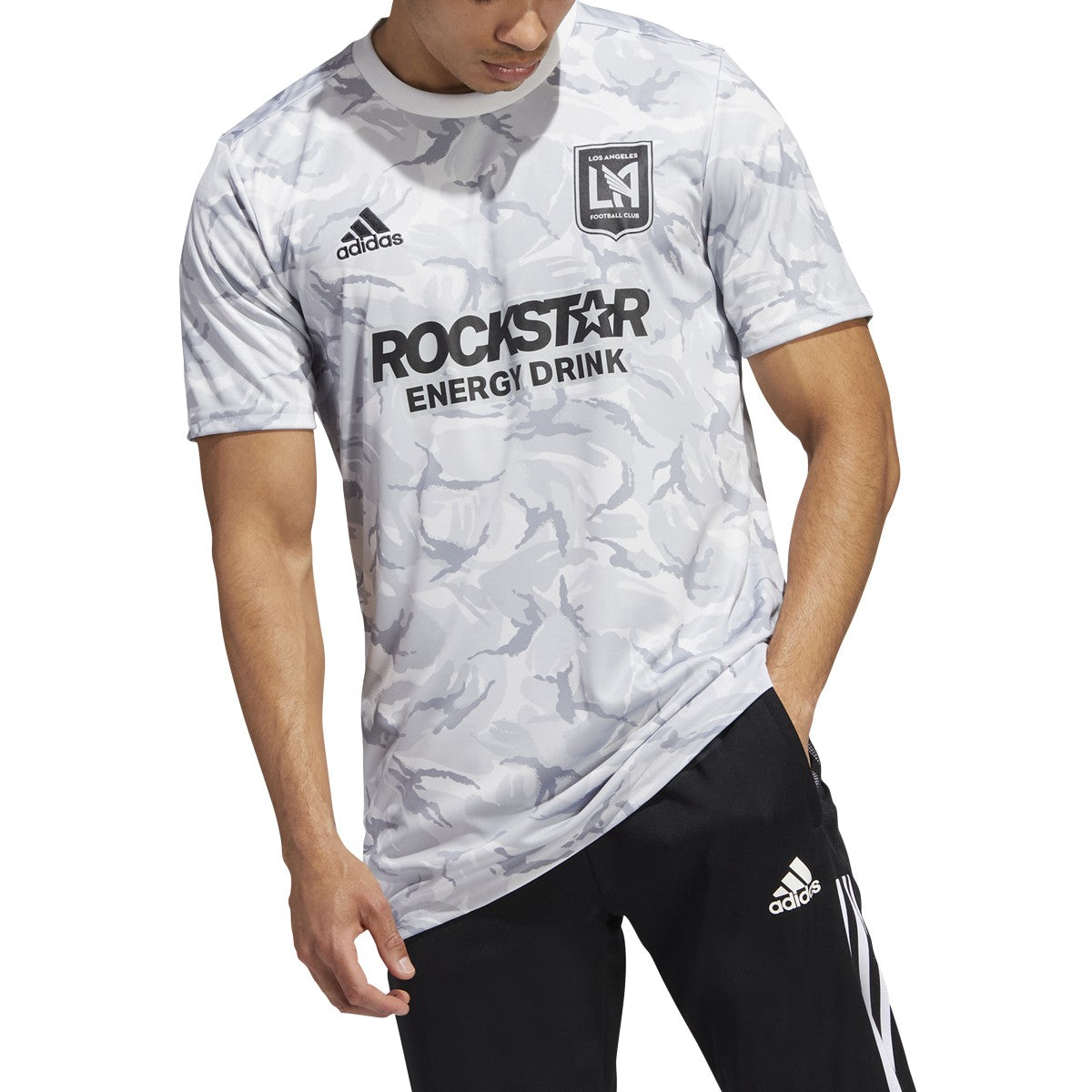 adidas LAFC Prematch Camo Jersey - HN1728-ADIDAS by adidas | Available at Niky's Sports