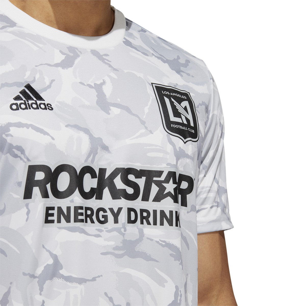 adidas LAFC Prematch Camo Jersey