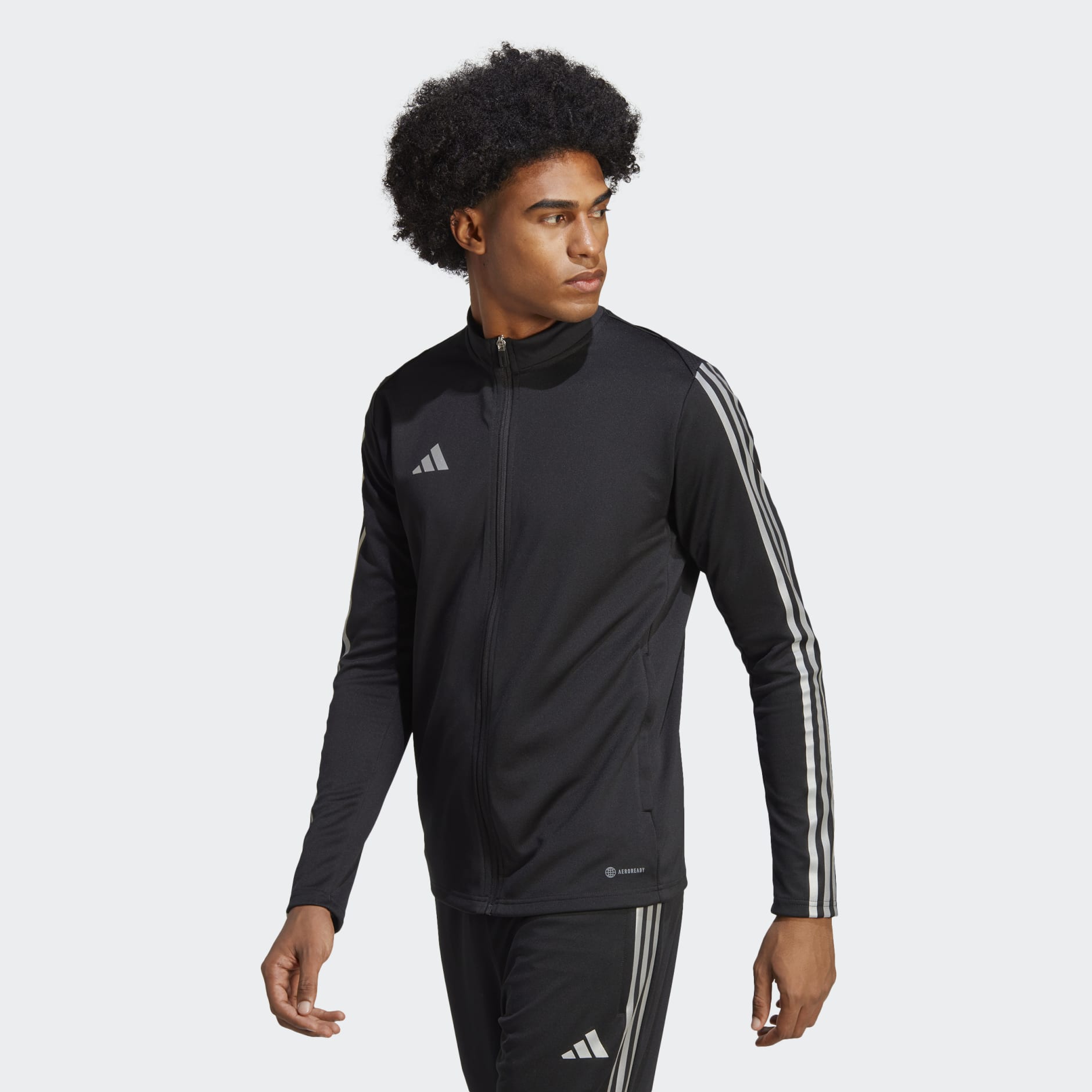adidas Tiro Men's Track Jacket Reflective - HS1032-ADIDAS by adidas | Available at Niky's Sports